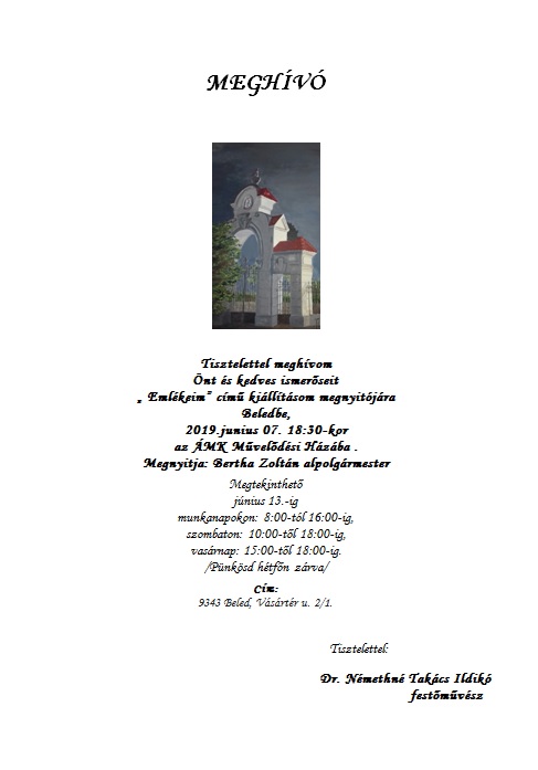 Dr Nemethne Takacs Ildiko sajat plakat